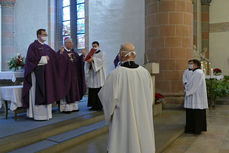 Beauftragung zu Lektorat und Akolythat in St. Marien, Volkmarsen (Foto: Karl-Franz Thiede)